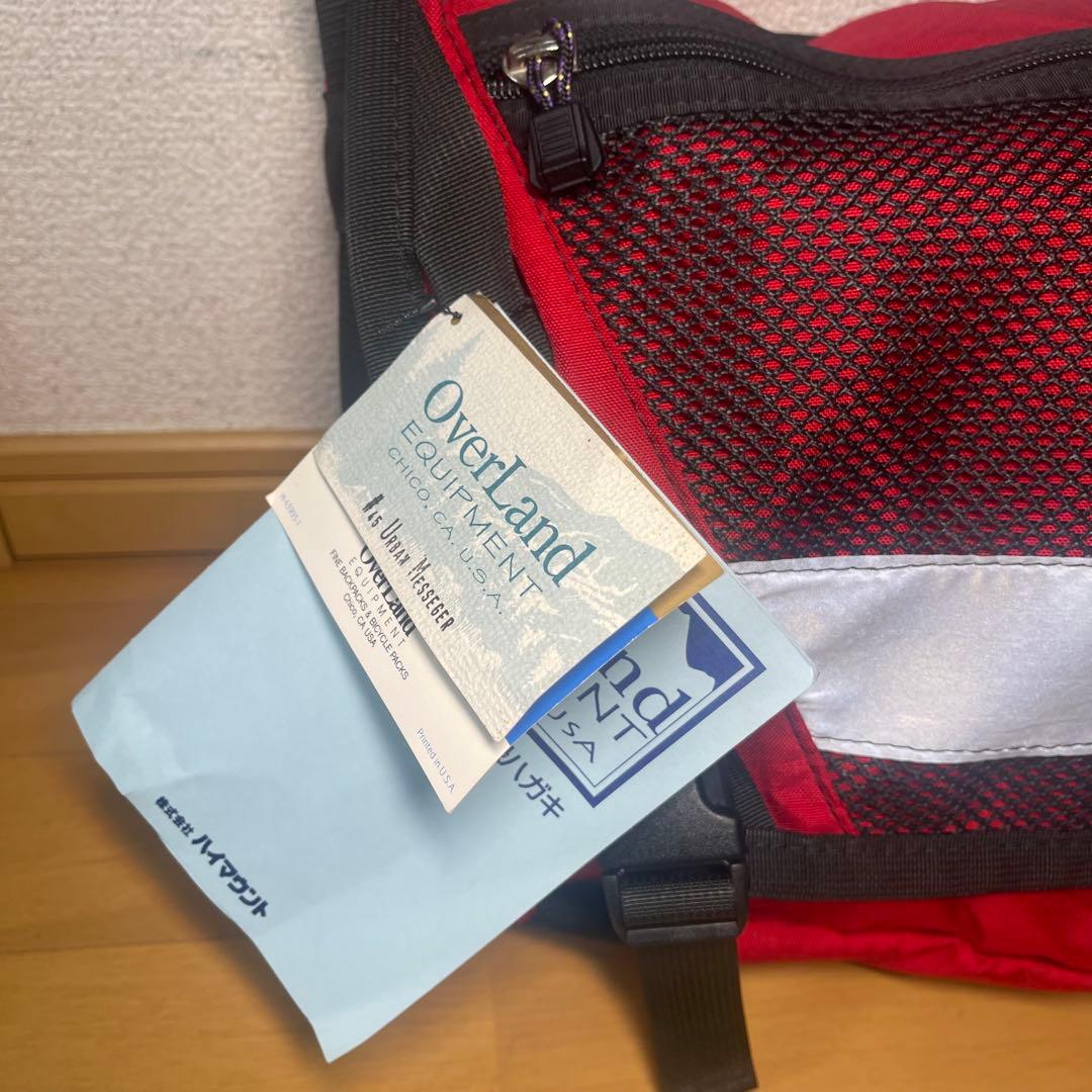 【新品】旧タグ 90S Over Land オーバーランド メッセンジャーバッグ