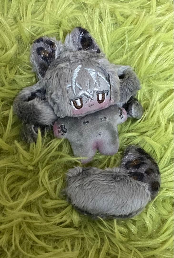 自作ぬいぐるみ・灰色の子