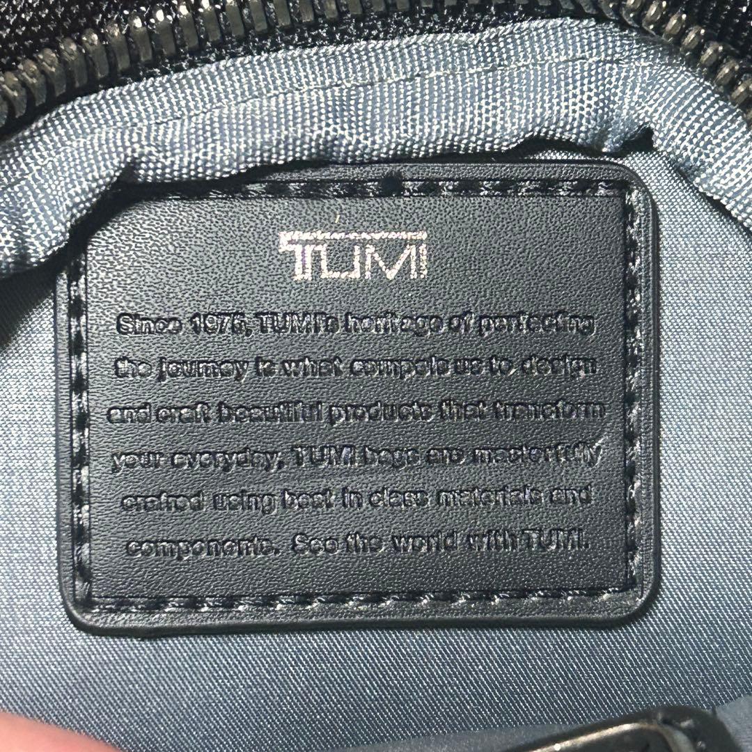 未使用　タグ付き　TUMI ALPHA3 コンパクト・スリング ボディバッグ