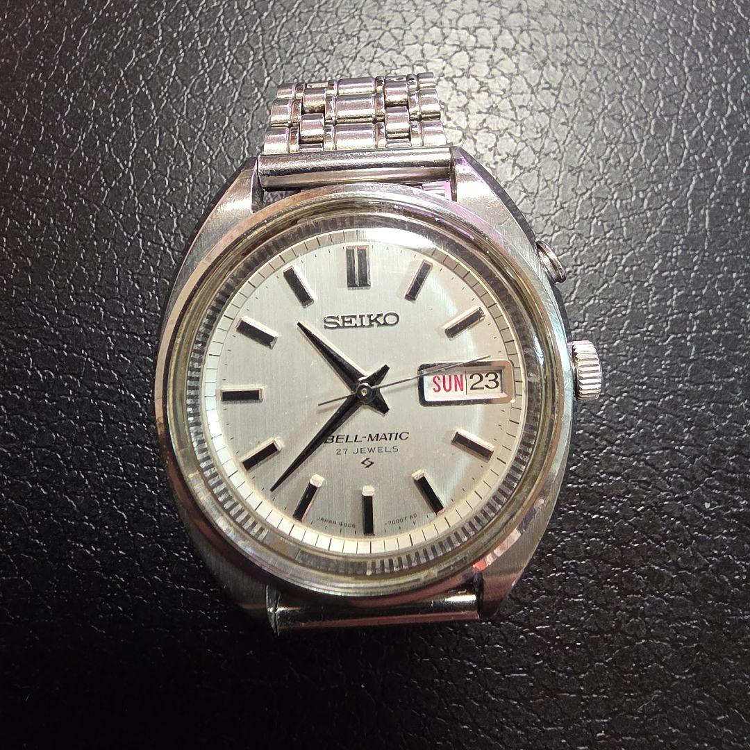 SEIKO　bellmatic 自動巻き　メンズ　腕時計