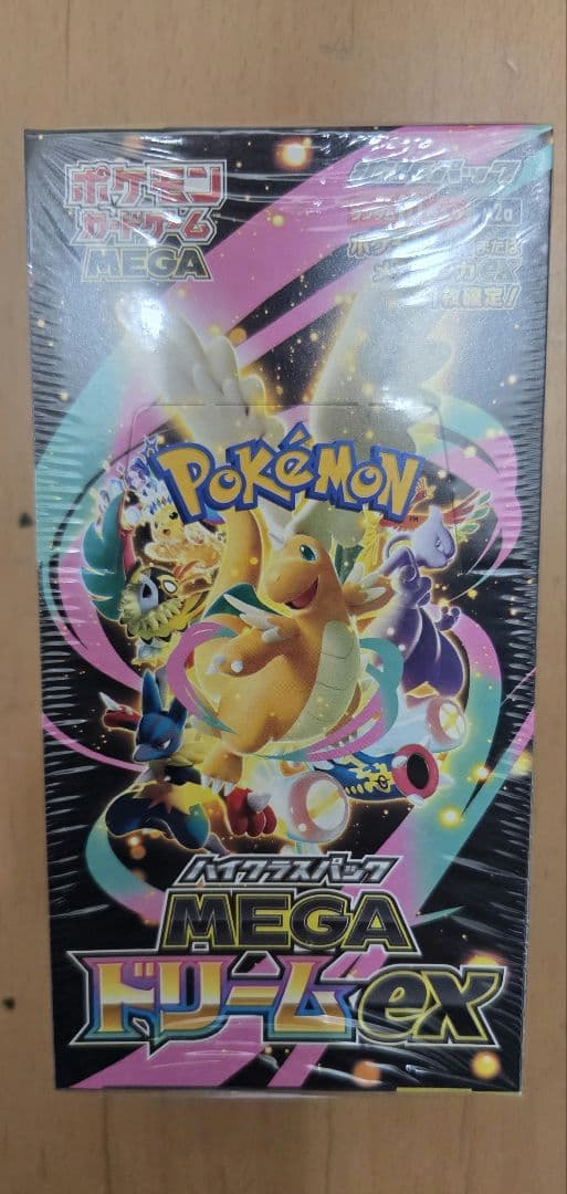 プ*❌様 ポケモンカードゲーム MEGA ドリームex 10パック入りシュリンク