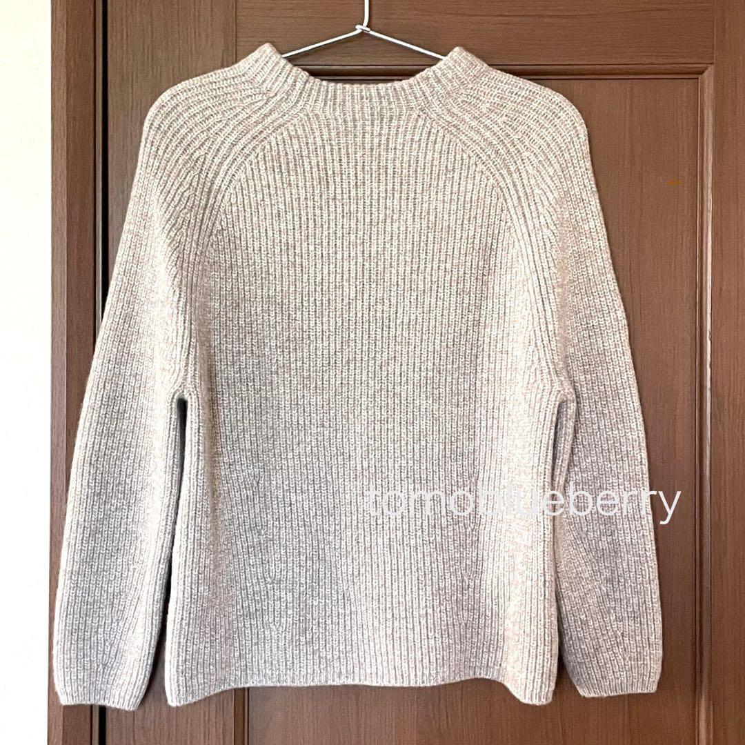 定価3.3万★theory luxeセオリーリュクス★リブニットセーターS32