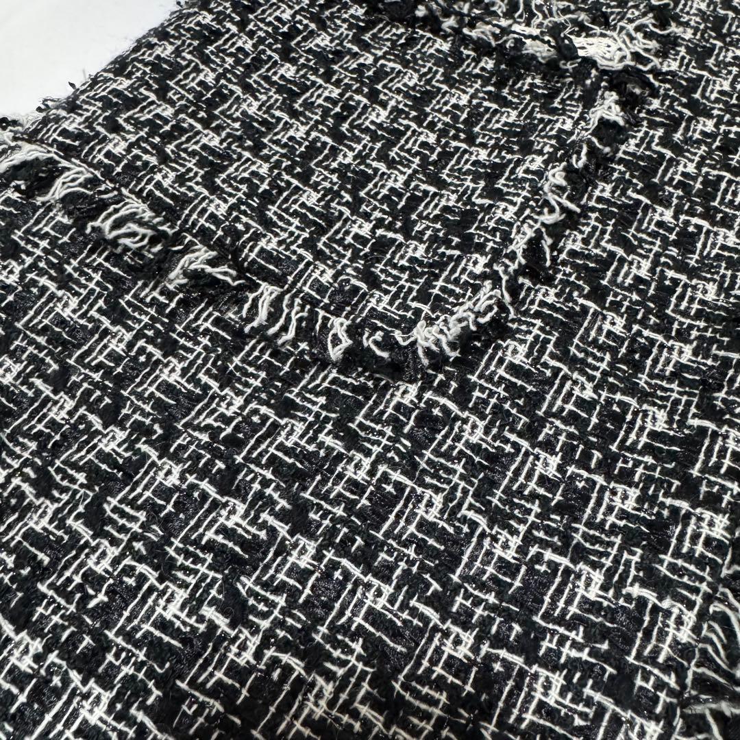 美品　ミヴァコンス　mes vacances ツイードロングジャケット　柴咲コウ