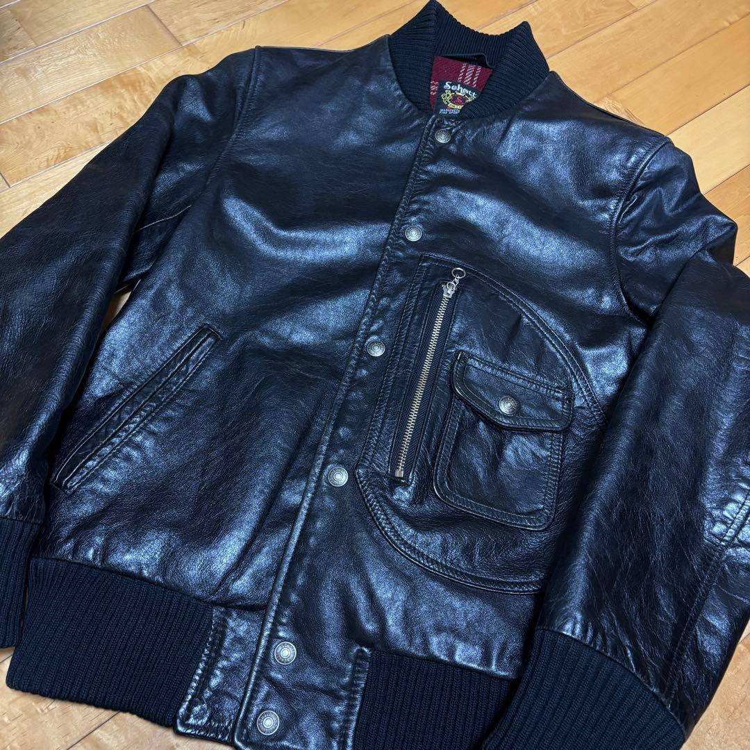 Schott 667US D-POCKET シングルライダース