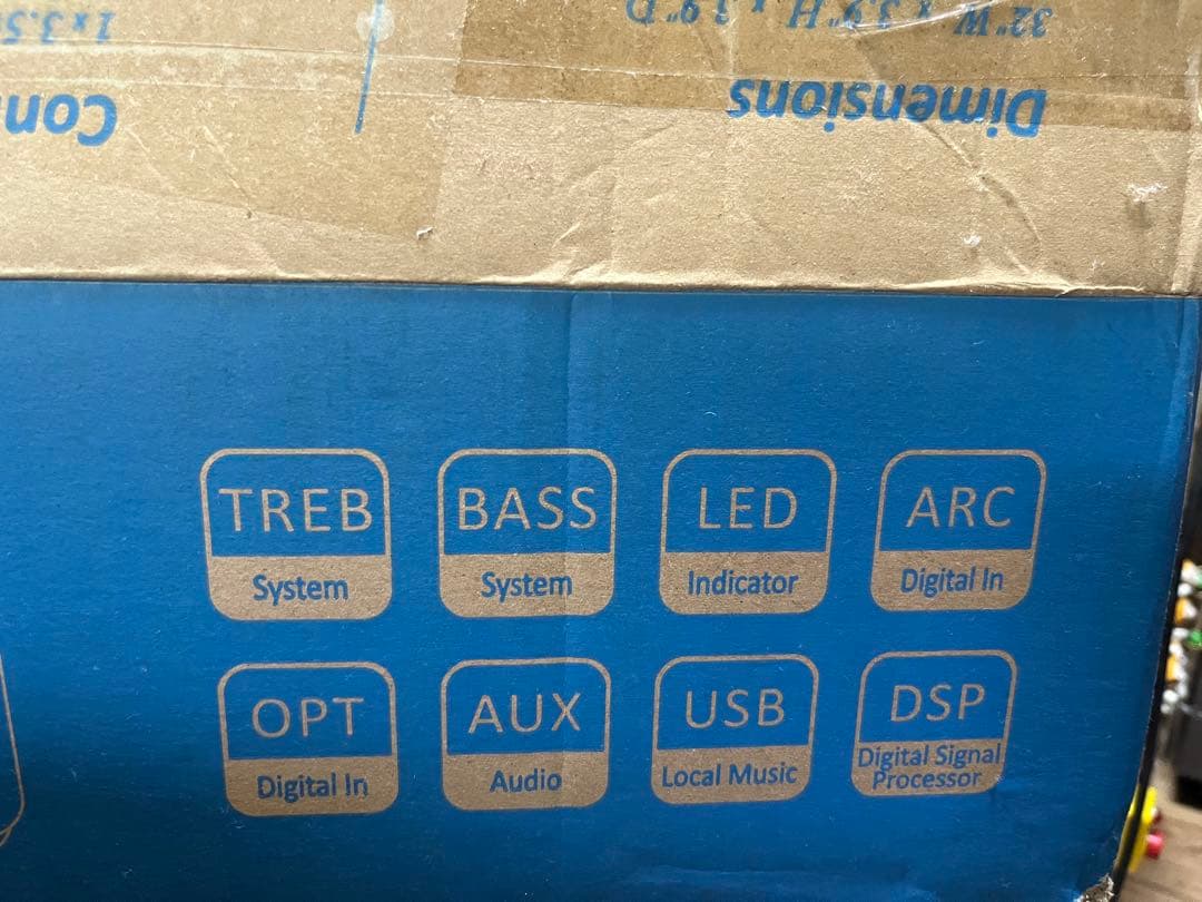 ☘️サウンドバー☘️テレビ用スピーカー シアターバー スピーカー リモコン付