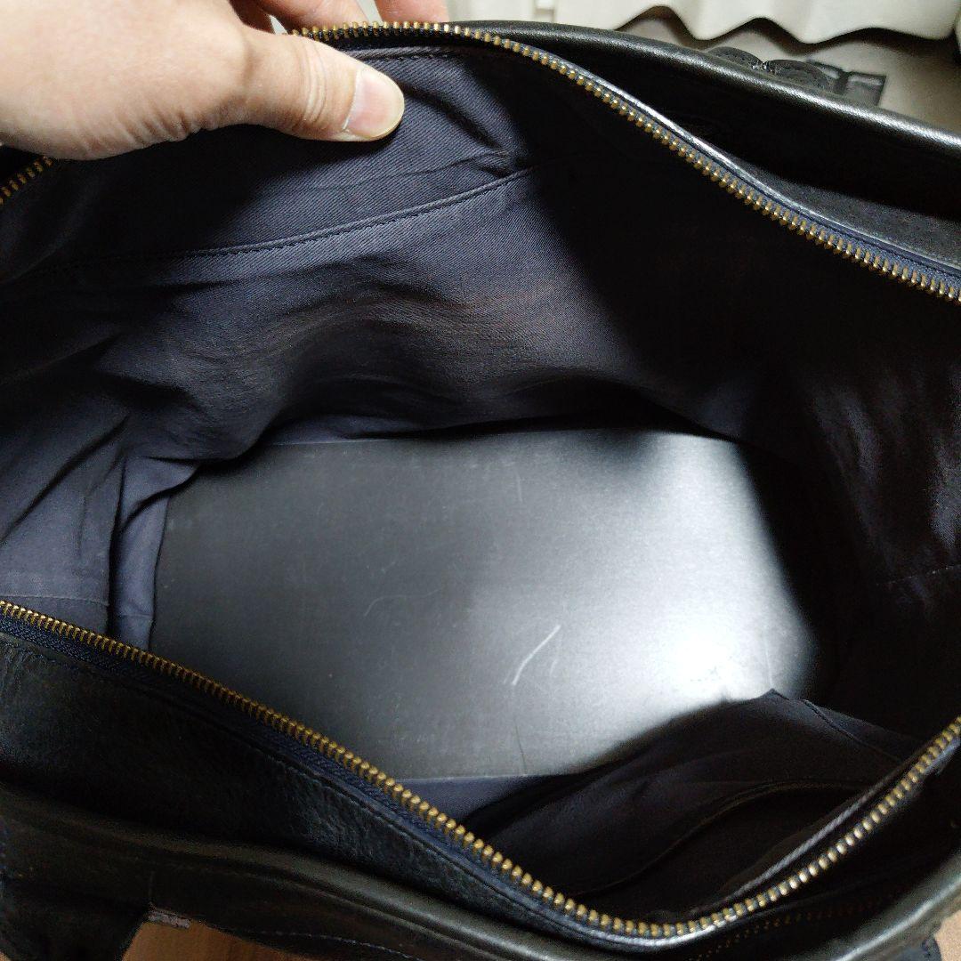 土屋鞄 ビークル ラージストックトート バッグ 本革　ダークインディゴ