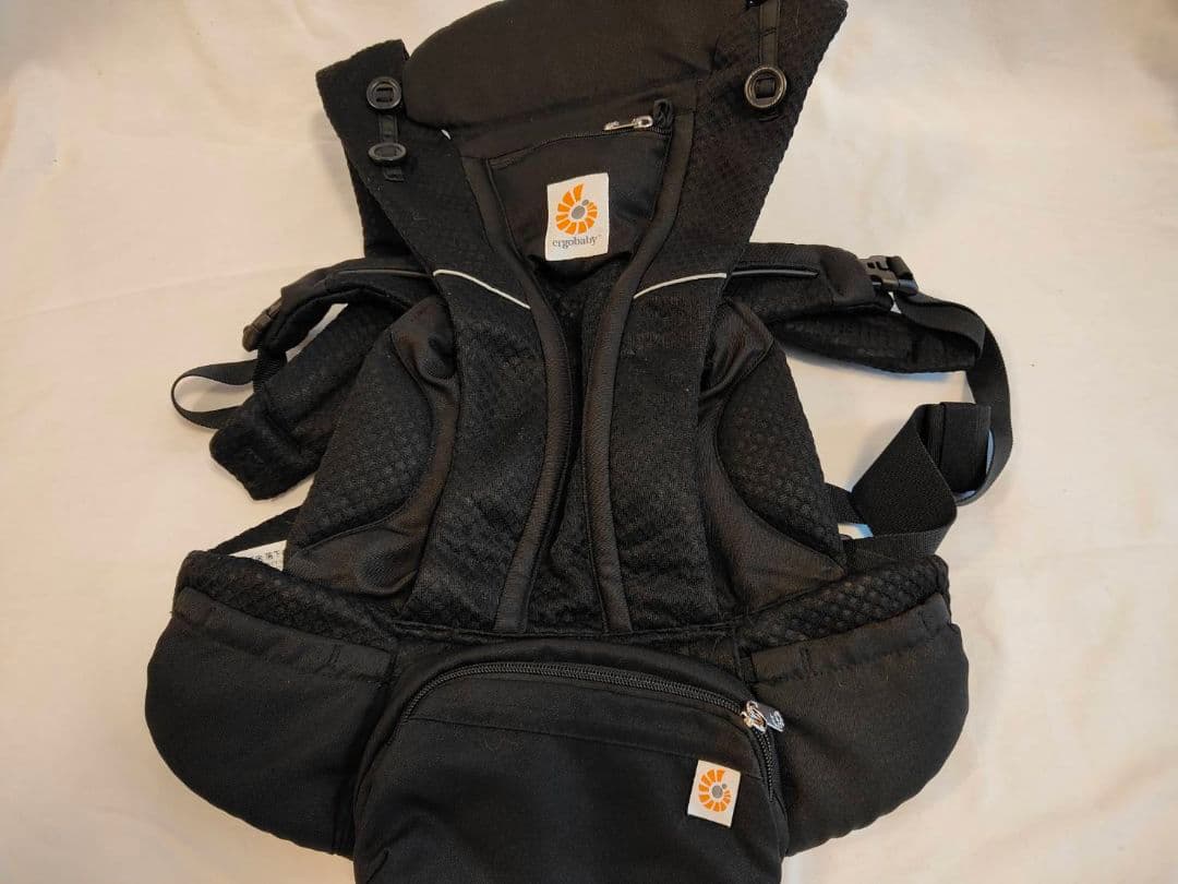 エルゴベビー　オムニブリーズ　抱っこ紐　ブラック　オマケ　抱っこ紐カバー
