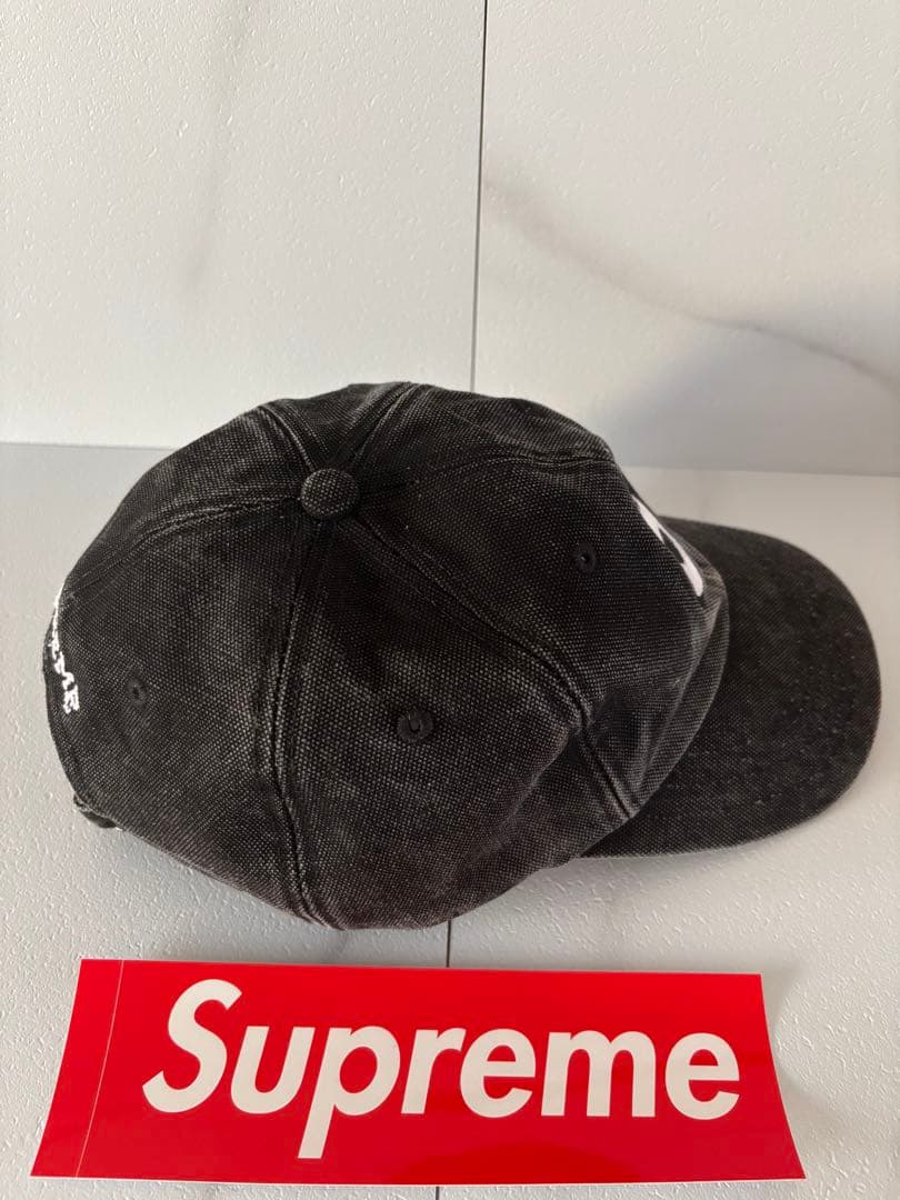 帽子 24 supreme Pigment Coated S Logo 6-Panel
