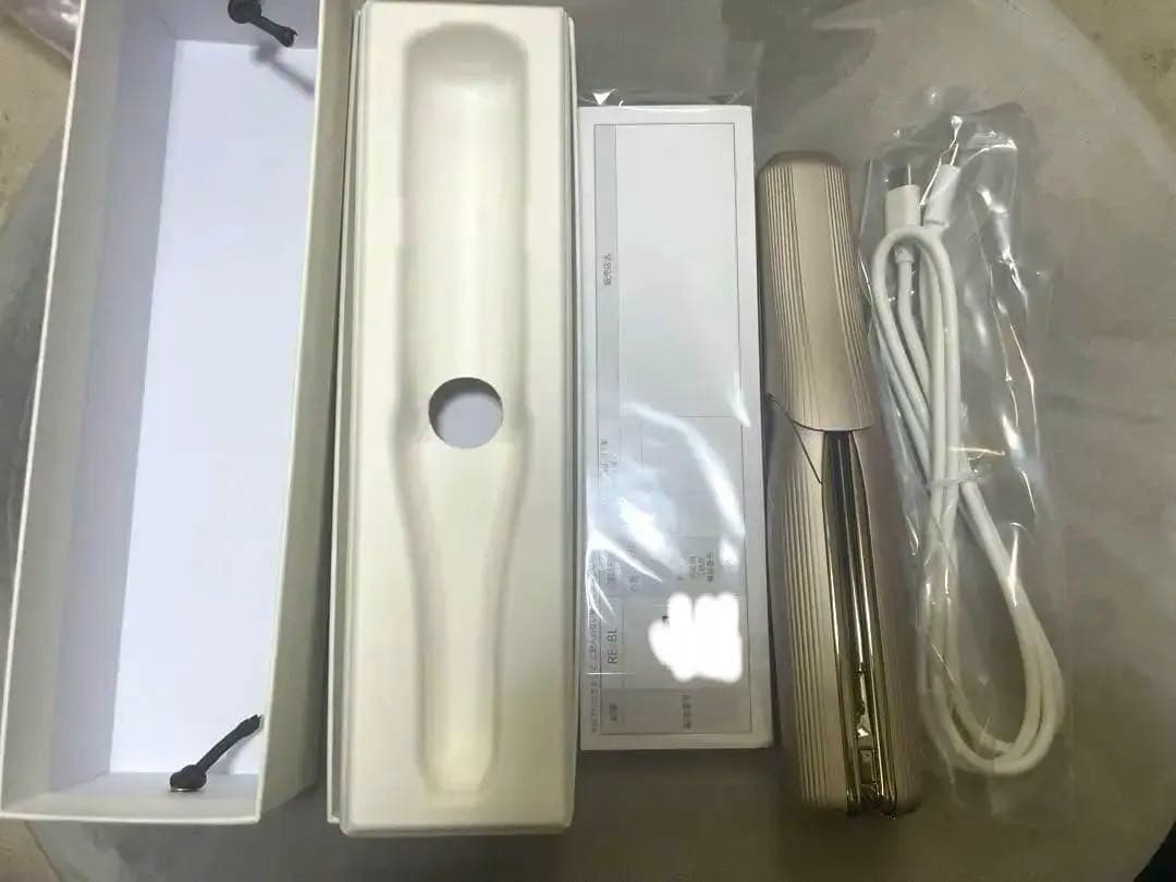 リファフィンガーアイロンSTシャンパンゴールド箱付保証書付