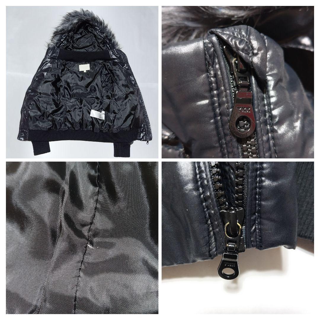 UNIQLO オールドユニクロ ファー ダウンジャケット 短丈 3way y2k