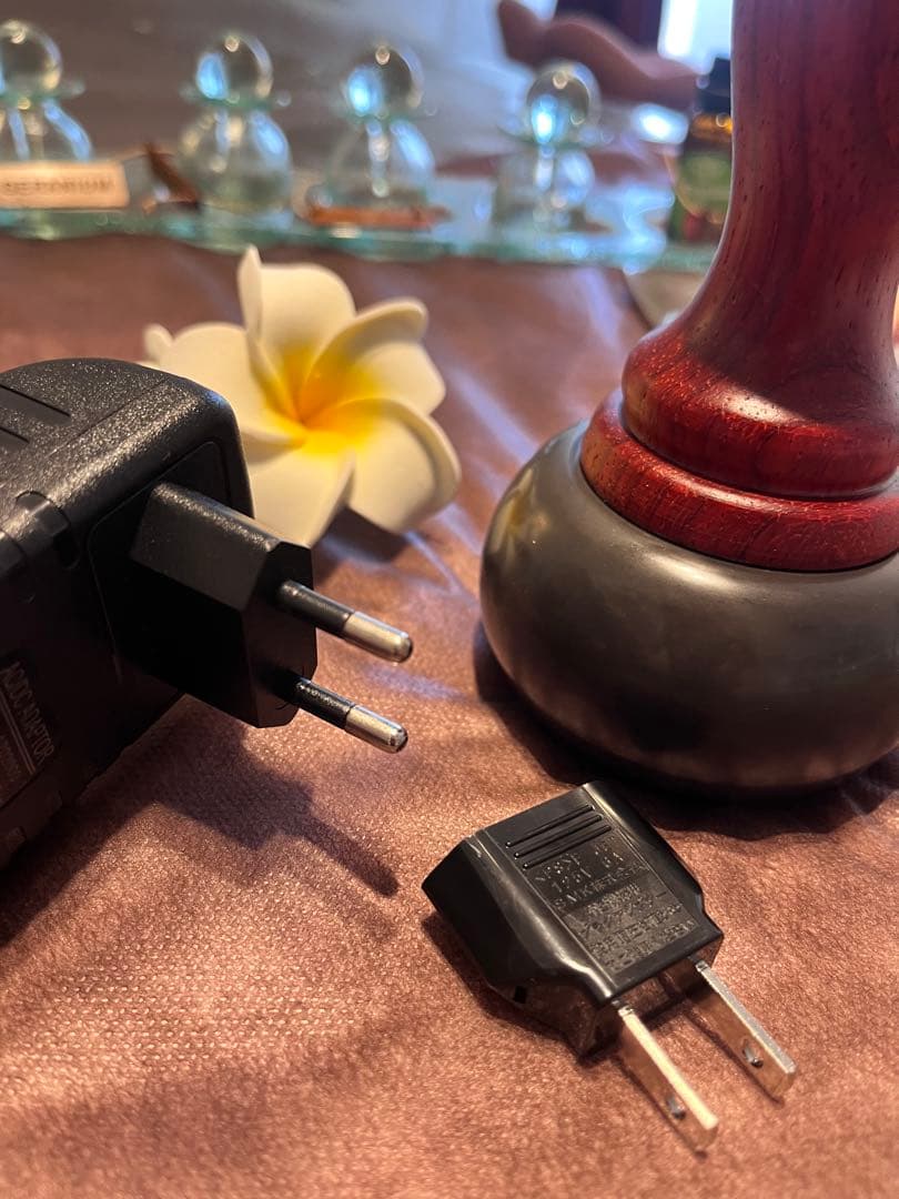 【今週末特価】ベン石温熱器ホットストーンセラピー日本、海外使えるコンセント付