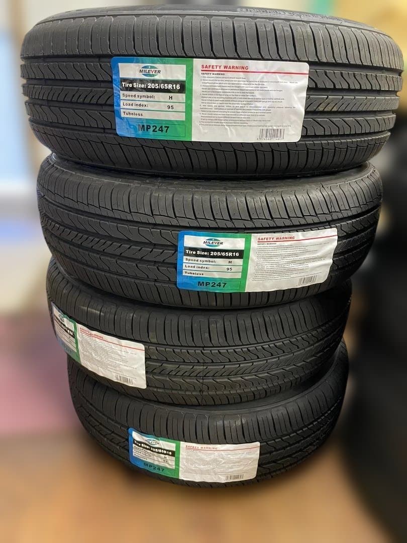 新品未使用　バリ山　205/65R16　2024年　MILEVER　2本セット②