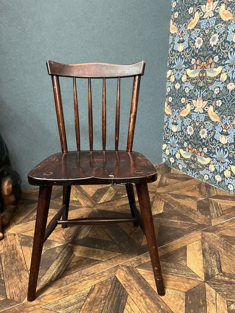 まる子＊北海道民芸家具 椅子 インテリア 昭和レトロ アンティーク