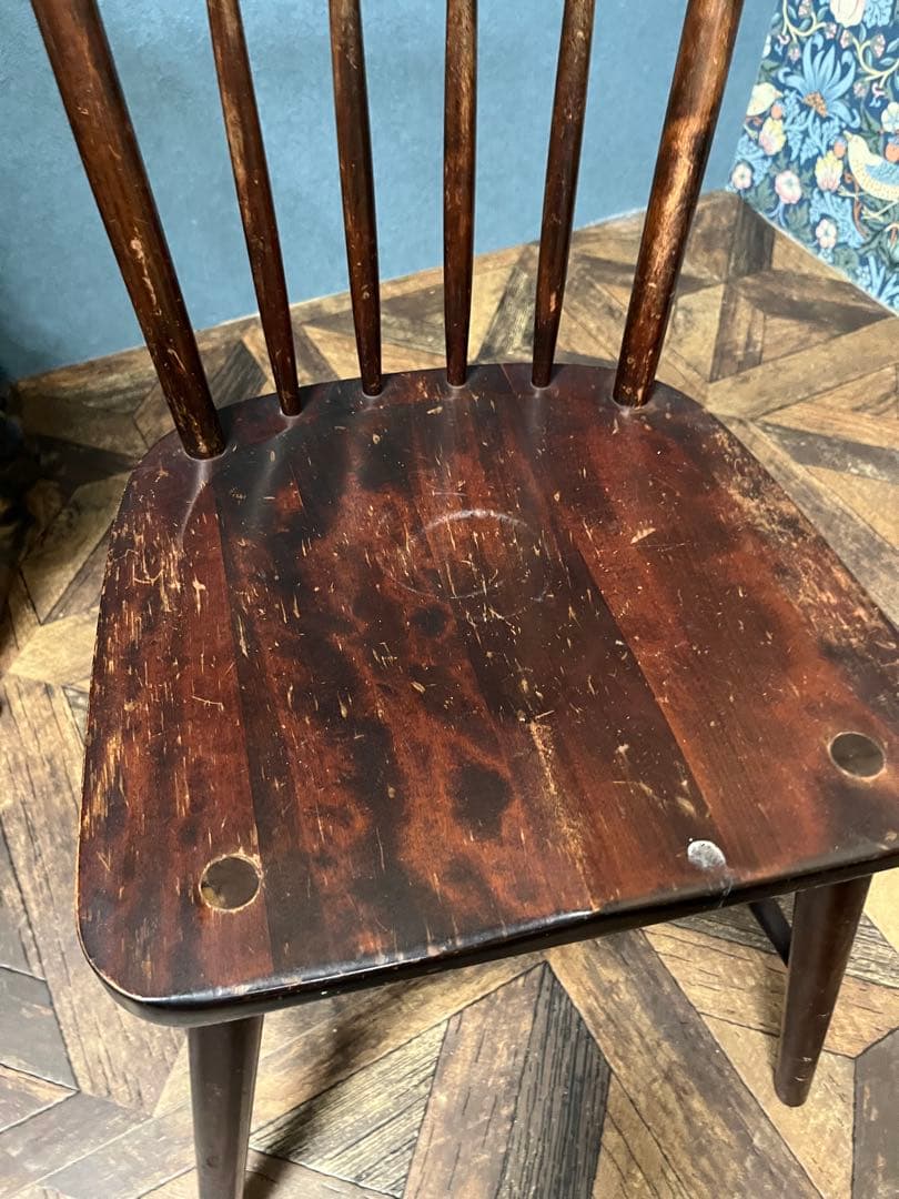 まる子＊北海道民芸家具 椅子 インテリア 昭和レトロ アンティーク
