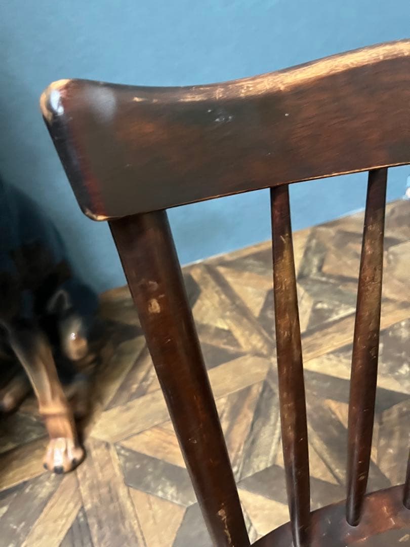 まる子＊北海道民芸家具 椅子 インテリア 昭和レトロ アンティーク