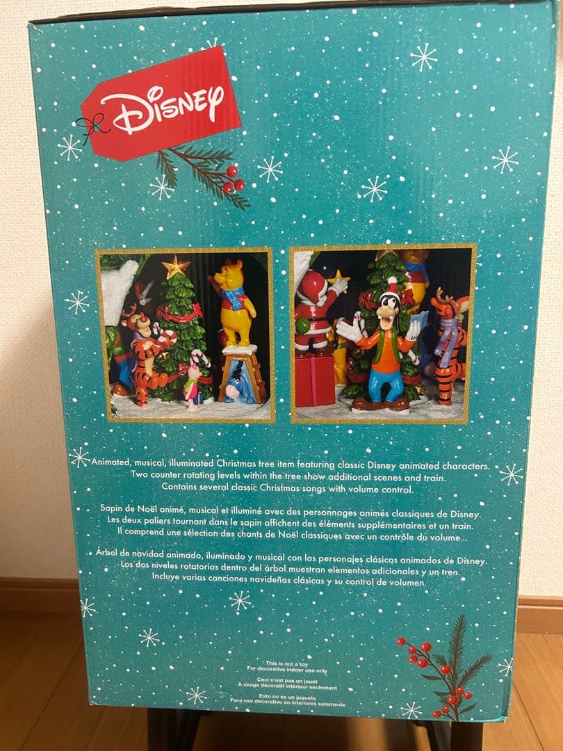 Disney ディズニークリスマスツリー　Costco コストコ　電車