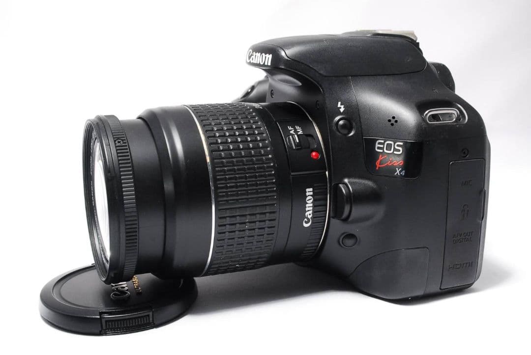 ♥超望遠レンズ付♥キヤノン Kiss X4 一眼レフカメラ 美品 すぐ使える