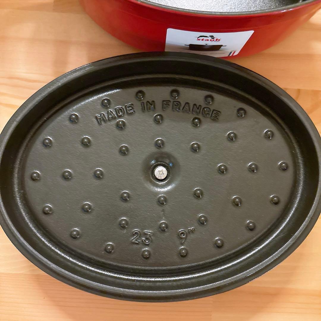 STAUB ピコココットオーバル24cmレッド