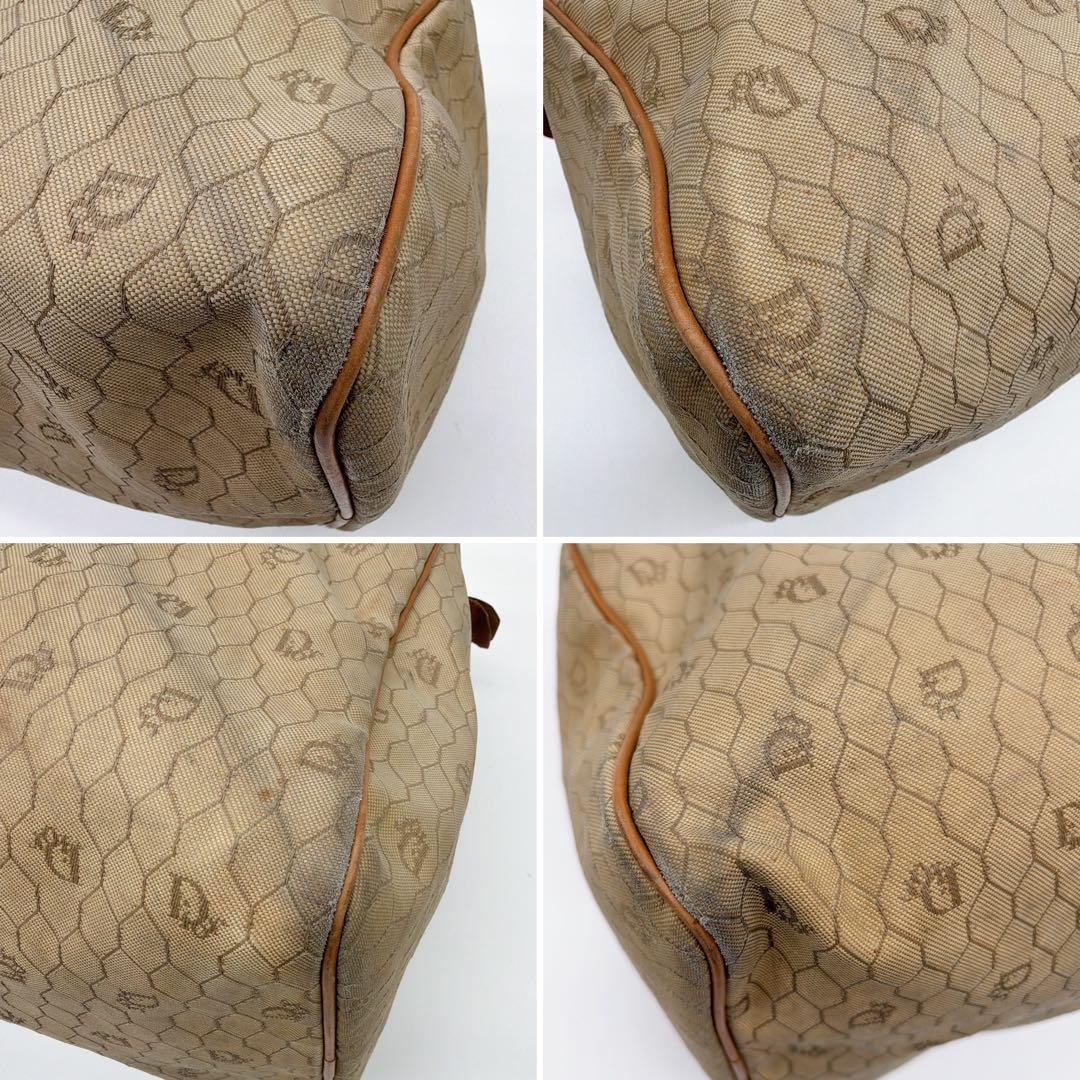 【ディオール】ボストンバッグ 旅行バッグ 大容量 折りたたみ可能 ハニカム 総柄