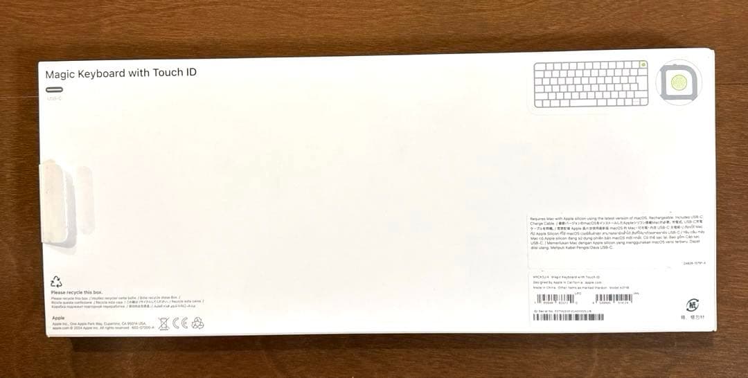 アップル ID搭載 Magic Keyboard（USB-C） MXCK3J/A
