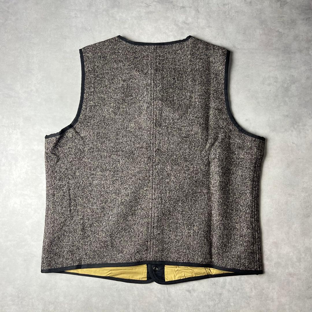 ✅新品　ベスト　ジレ　ウール　復刻　ブラウン　ブラウンズビーチ似　アメカジ　XL