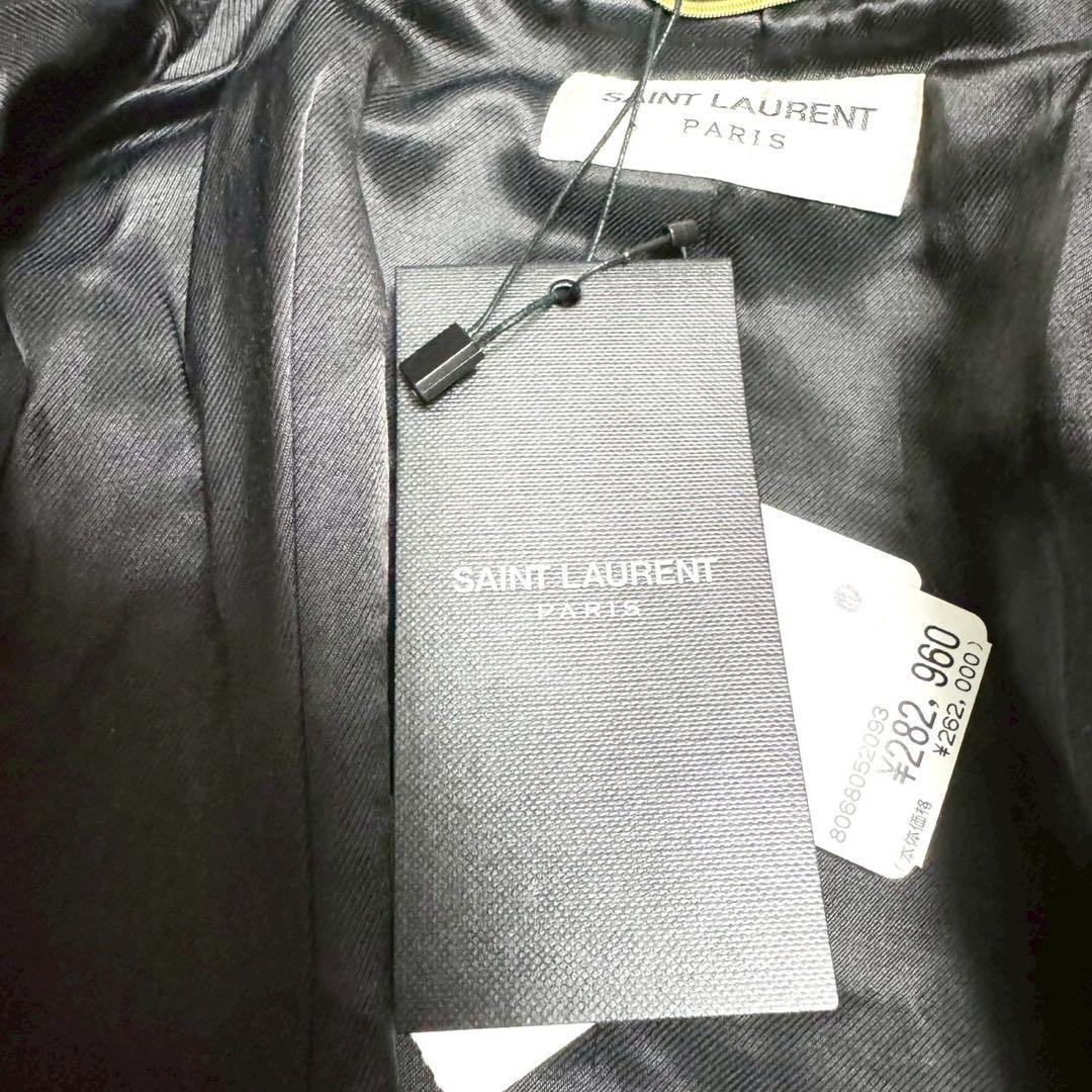 タグ付 美品✨ SAINT LAURENT エディ期 テディジャケット 36