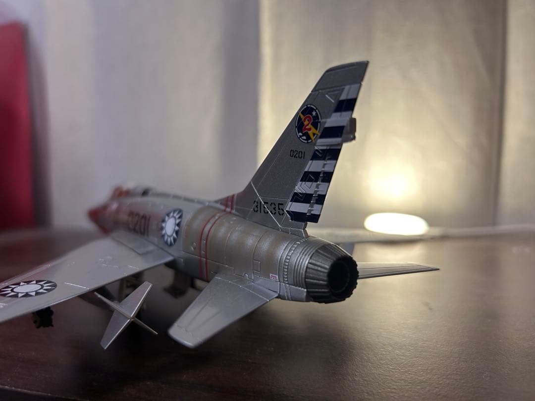 ホビーマスター F-100D 台湾 中華民国空軍 第41戦闘機作戦隊 1/72