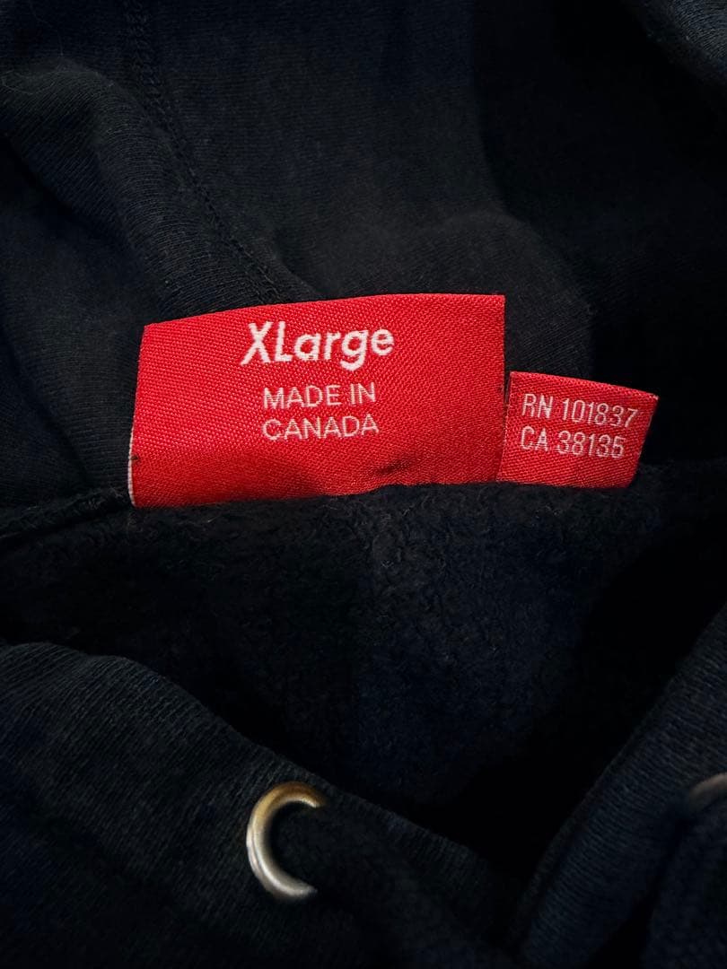 Supreme ブラック パーカー