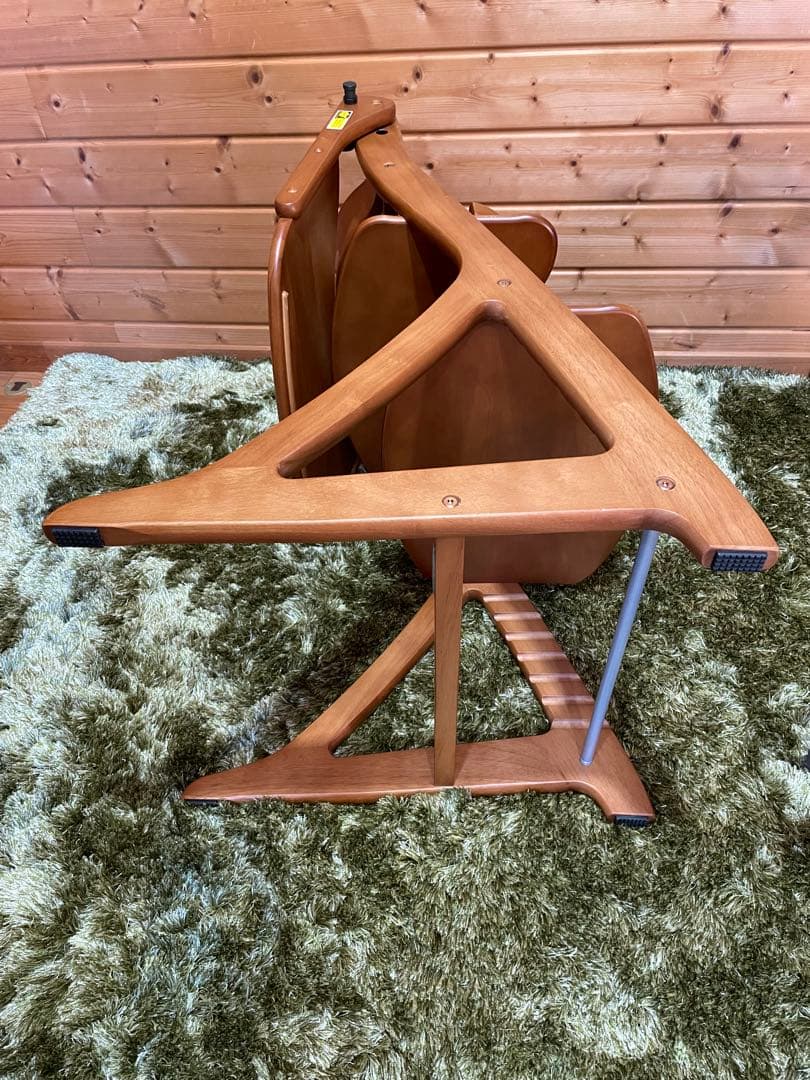 極美品　大和屋　すくすくチェアプラス　テーブルガード付き　ベビーチェア