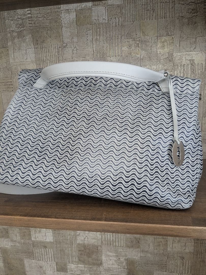 ZANELLATO 波模様 バッグ