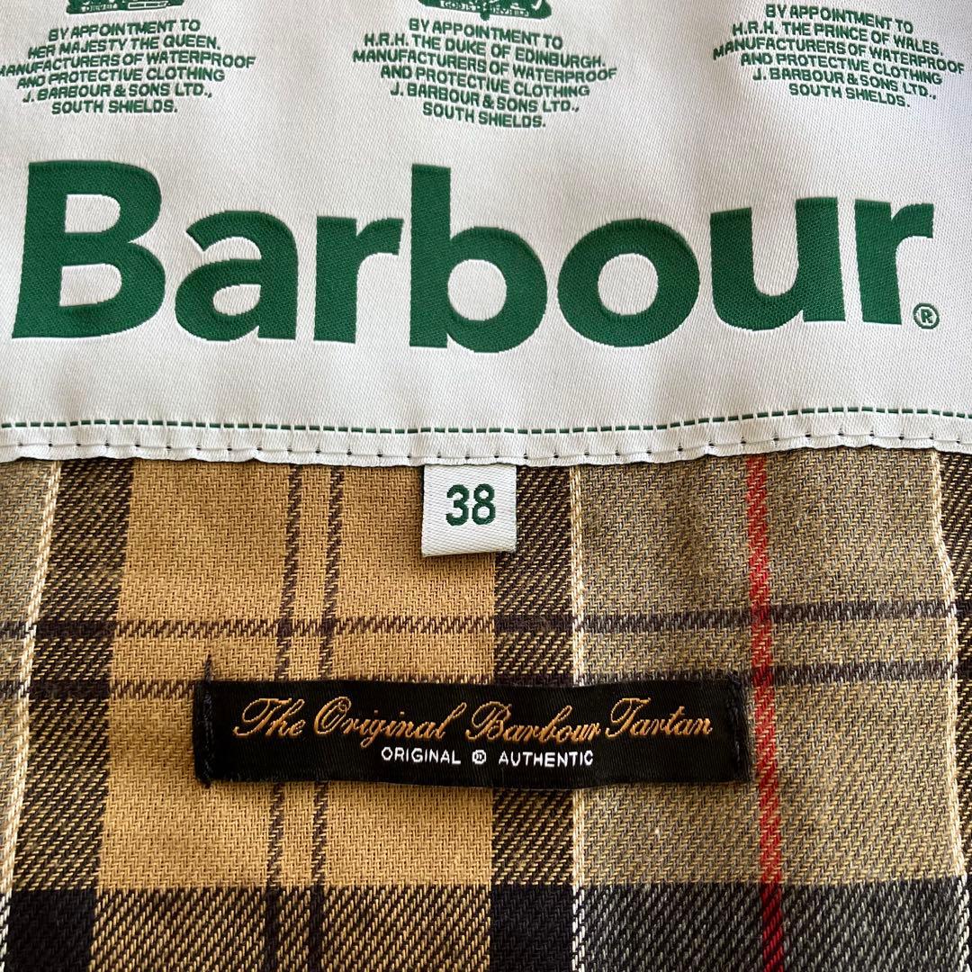 【美品】バブアー ビデイル SL 38 ネイビー 2レイヤー ノンオイル