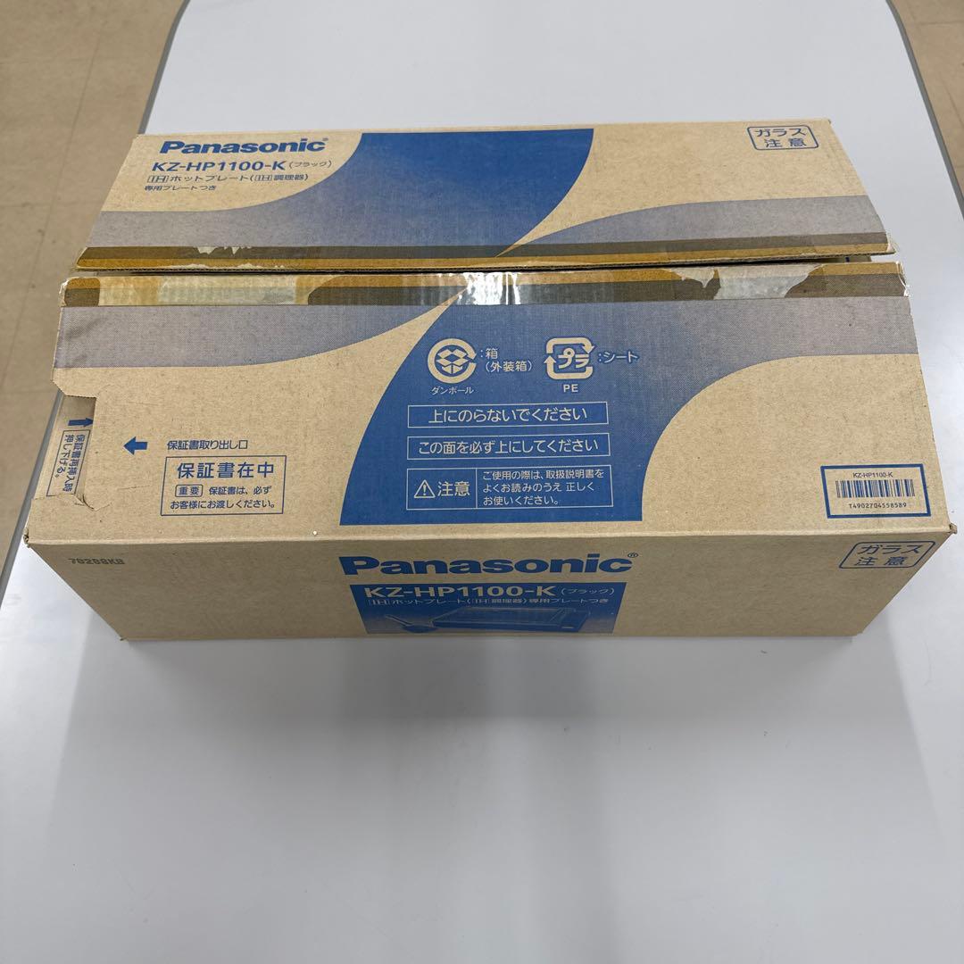 Panasonic KZ-HP1100-K ブラック IHホットプレート
