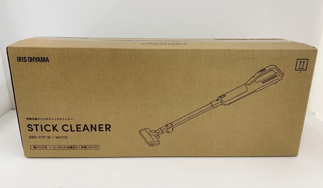 た*舗様 新品 IRIS OHYAMA 充電式スティッククリーナー SBD-77