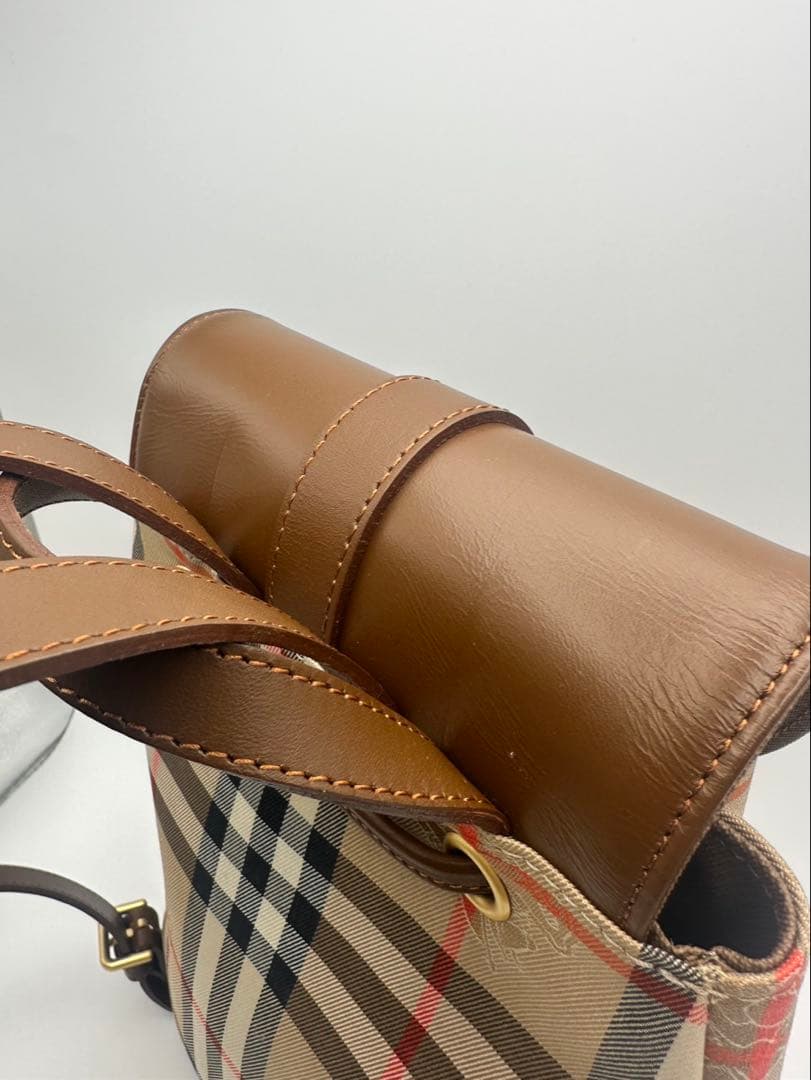 【希少】 Burberry バーバリー リュック ノバチェック バックパック