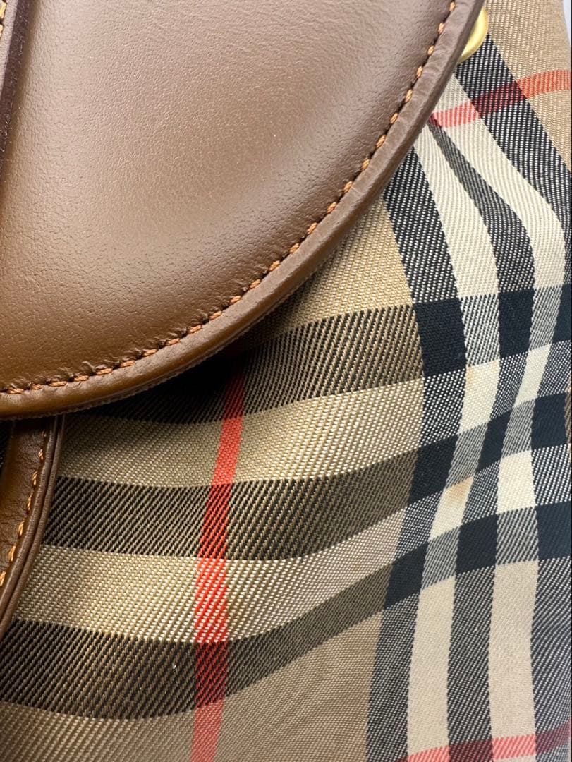 【希少】 Burberry バーバリー リュック ノバチェック バックパック