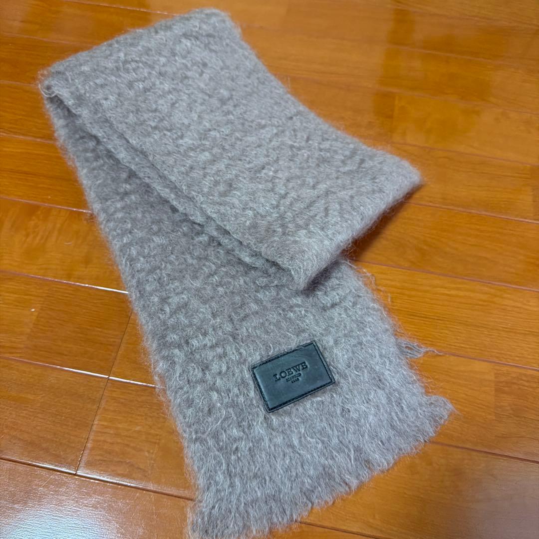 LOEWE モヘアマフラー