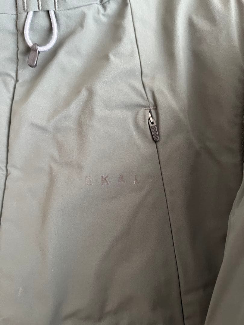 EKAL フード付きダウンコート　グレー　event