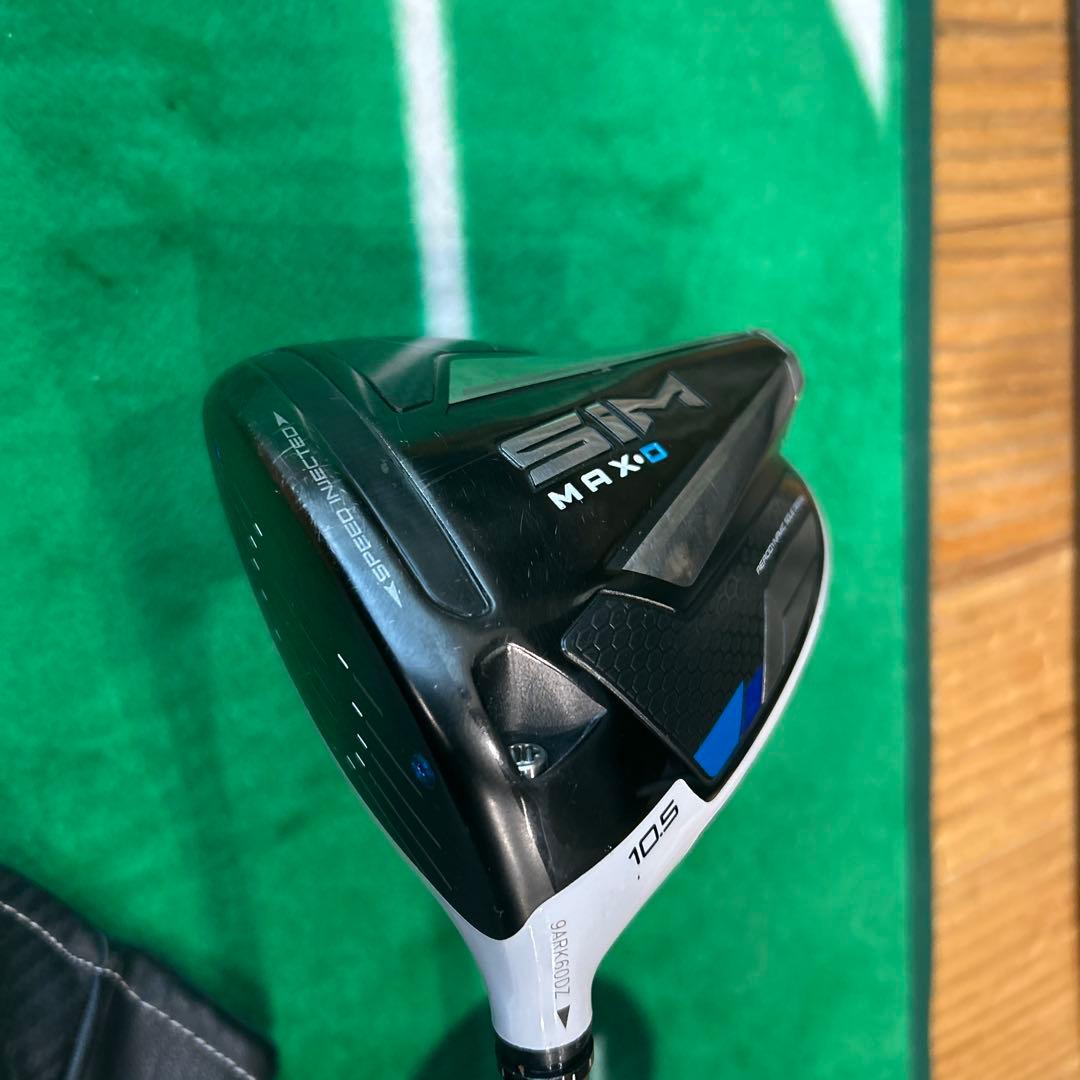 レフティ　SIM MAXＤ　ドライバー　フジクラAIRスピーダー　Rシャフト