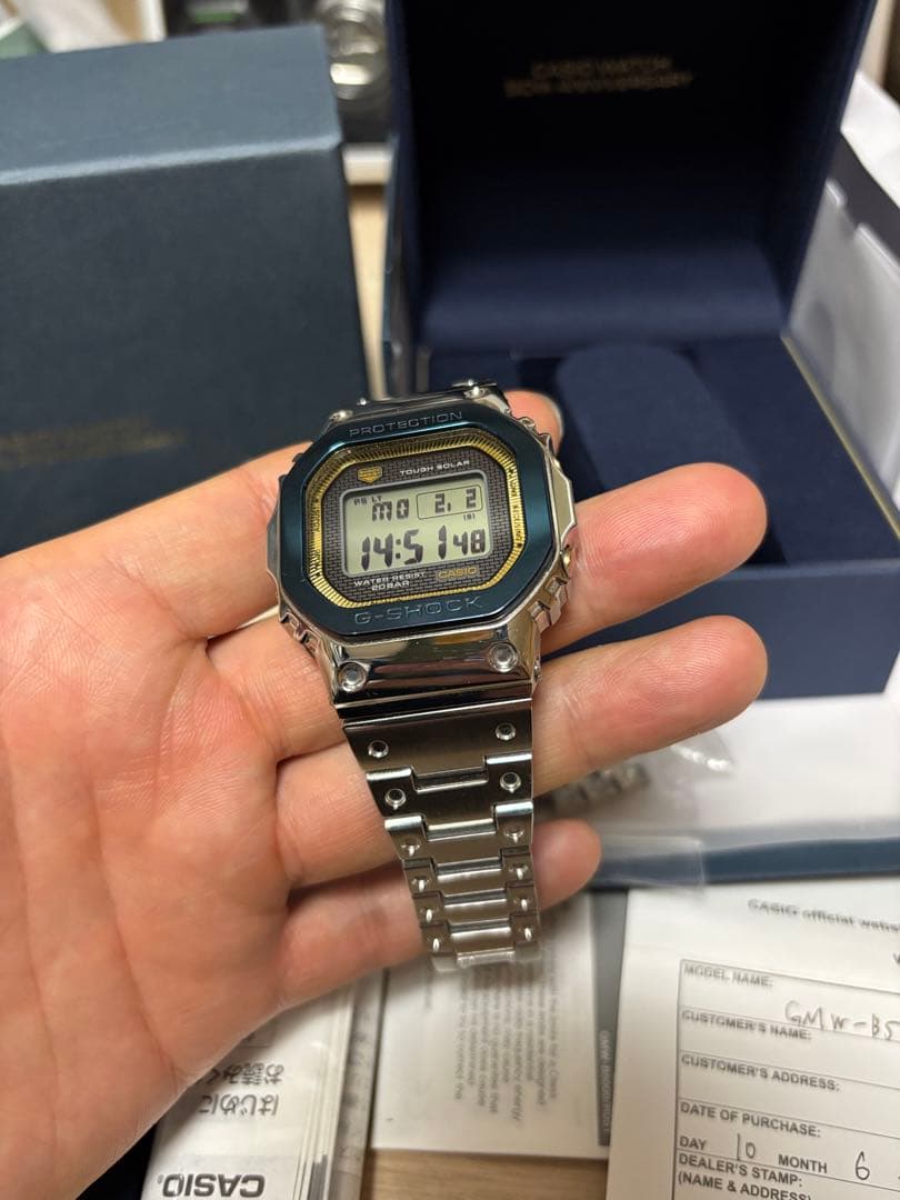 GMW-B5000SS-2JR カシオ50周年記念モデル