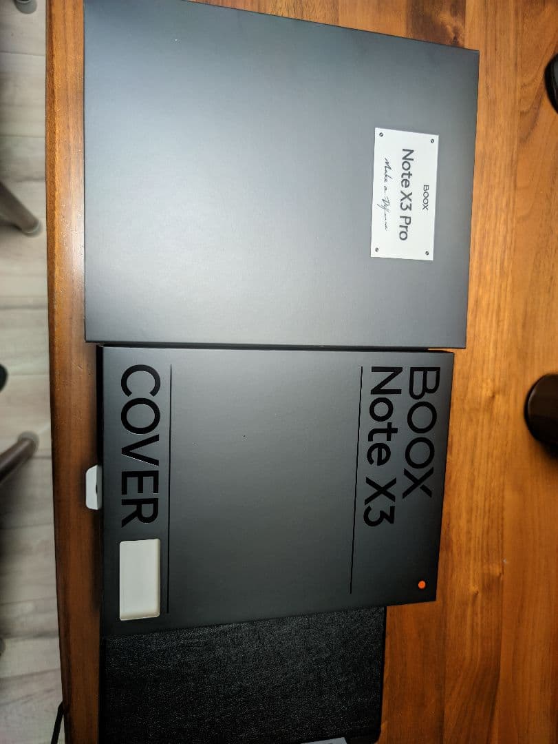 電子書籍リーダー本体 boox note x3 pro