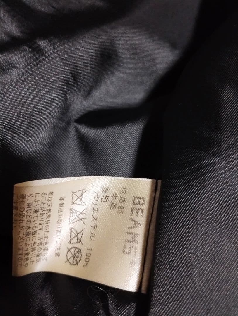 BEAMS PLUS 牛革シングルライダース L　USA製