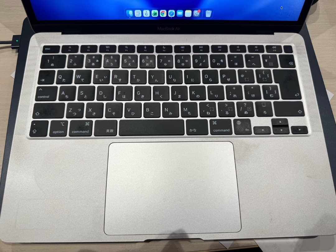 M1 MacBook Air シルバー 8GB/256GB【動作良好・箱付き】