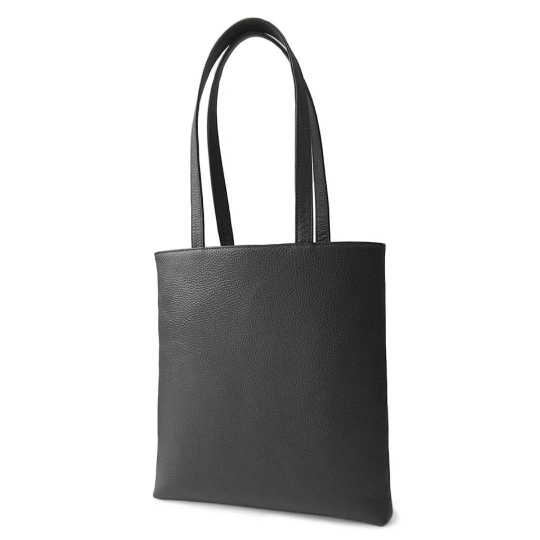 HushTug スマートトート ブラック 本革 姫路レザー トートバッグ