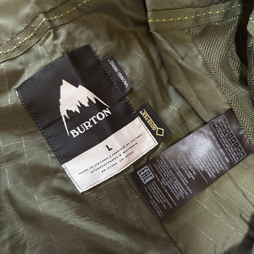バートン スノーボードビブパンツ ゴアテックスGRE RESRV BIB PT