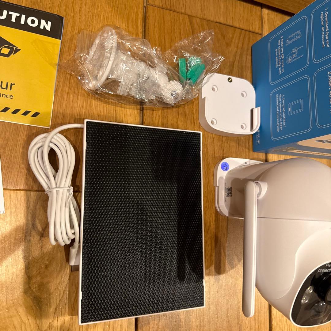 Solar Wireless Camera 4G LTE 2台セット