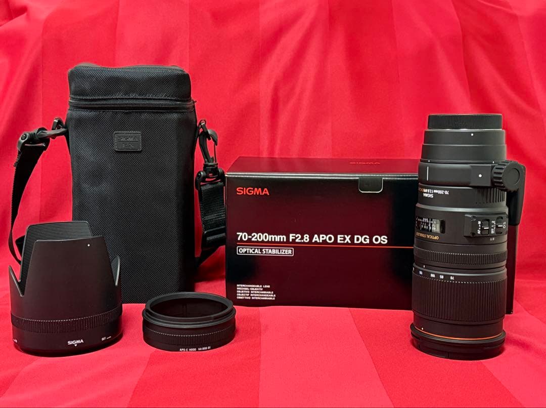 【極上品】SIGMA 70-200mm F2.8 APO EX DG OS