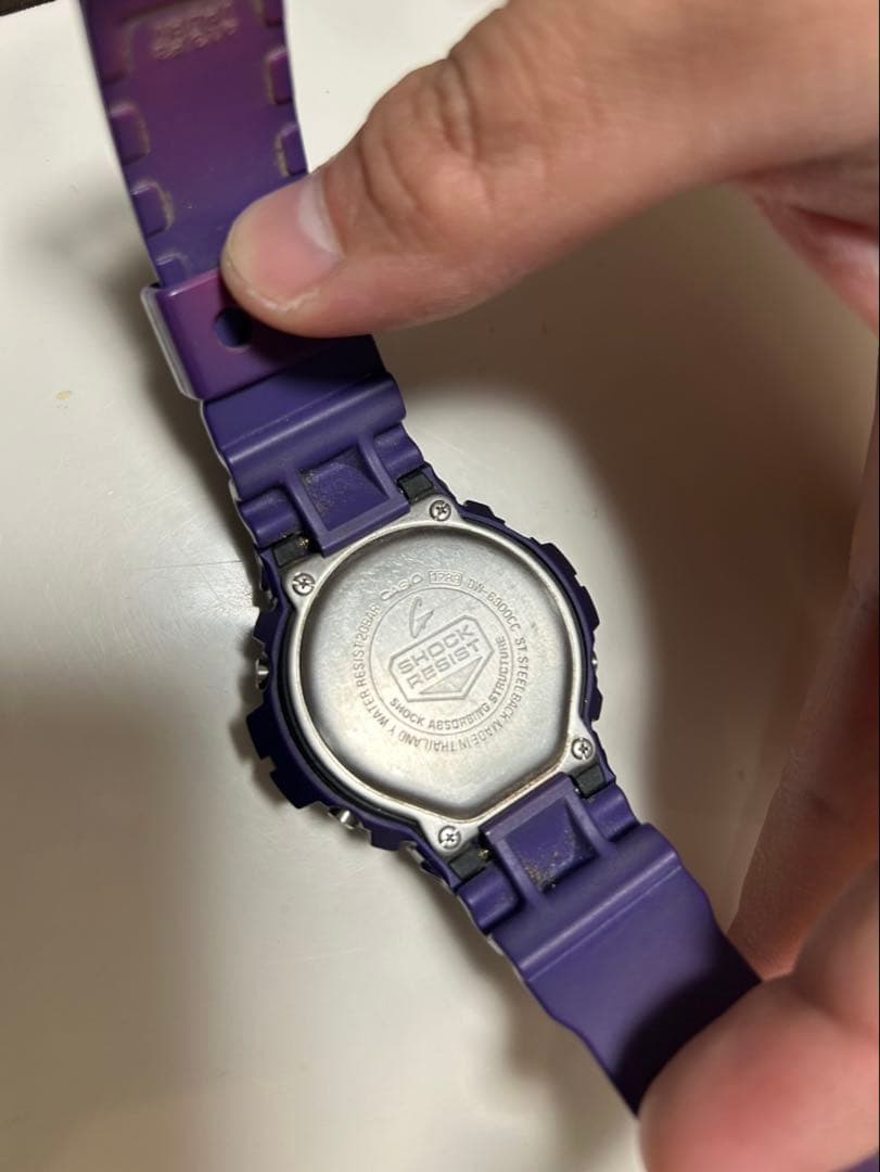 G-SHOCK DW-6900CC クレイジーカラーズ　パープル　希少