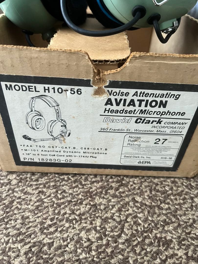 David Clark H10-56 ヘッドセット