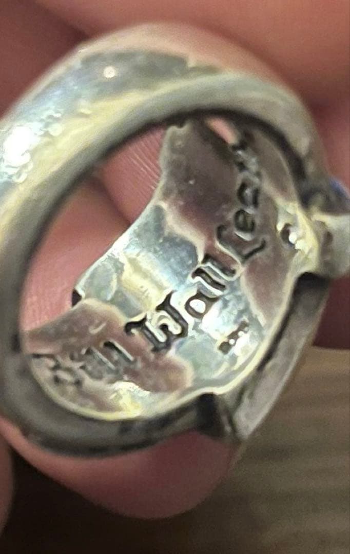 80s90s ビルウォールレザー　正規品　シルバー925製　リング