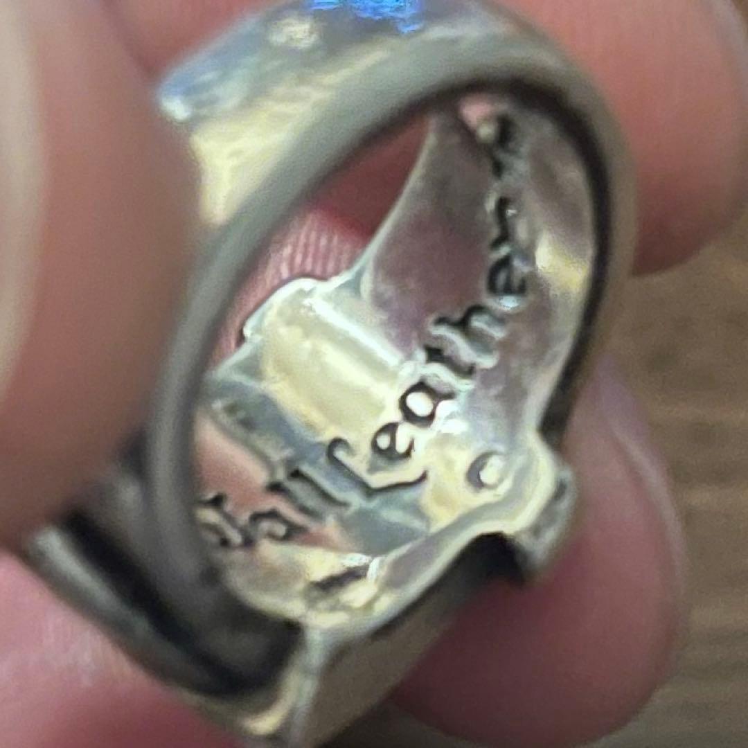 80s90s ビルウォールレザー　正規品　シルバー925製　リング